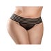 Culotte & Plug Anal Love Garter Hookup Panties