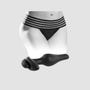Culotte & Plug Anal Love Garter Hookup Panties