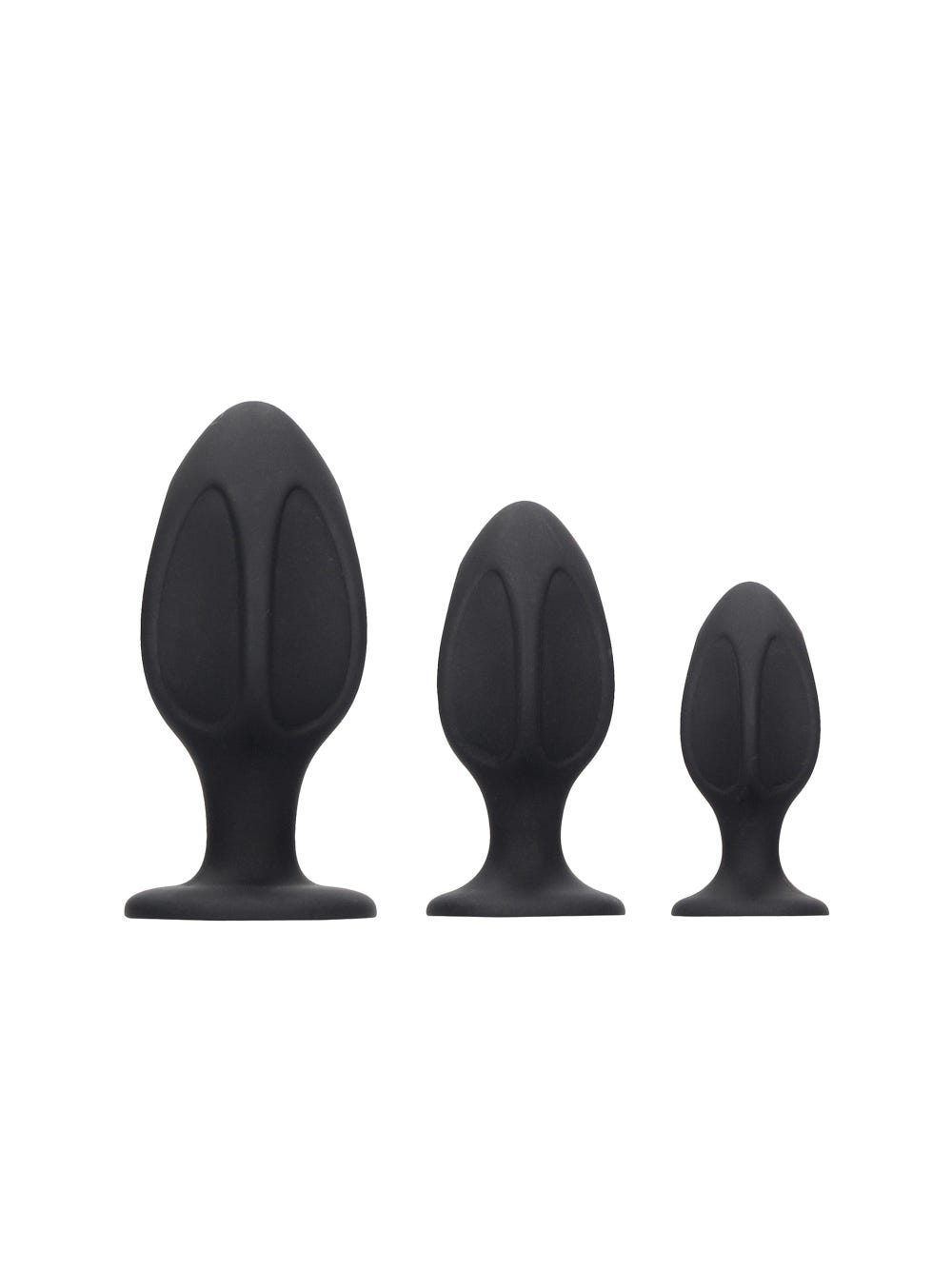 Kit Plugs Anal Ventouse Diamond Shape main product photo