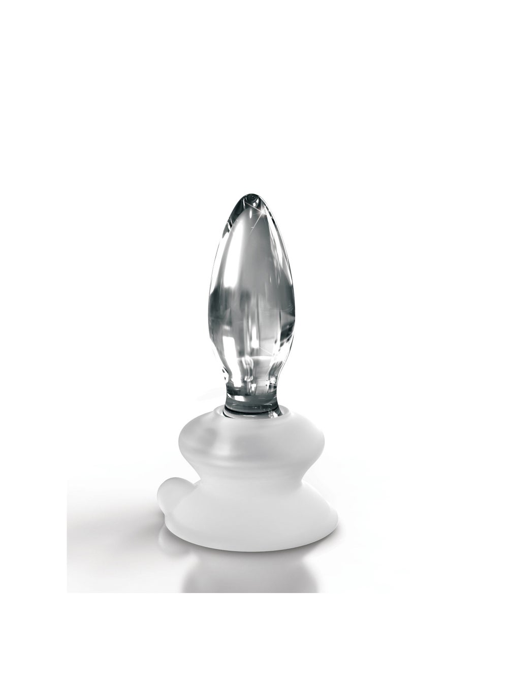 Plug Anal en Verre Ventouse Icicles N°91