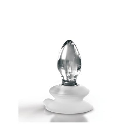 Plug Anal en Verre Ventouse Icicles N°91