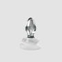 Plug Anal en Verre Ventouse Icicles N°91