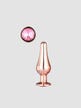 Plug Anal Bijou Rose Gold Pleasure S