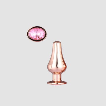 Plug Anal Bijou Rose Gold Pleasure S