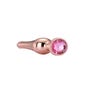 Plug Anal Bijou Rose Gold Pleasure S