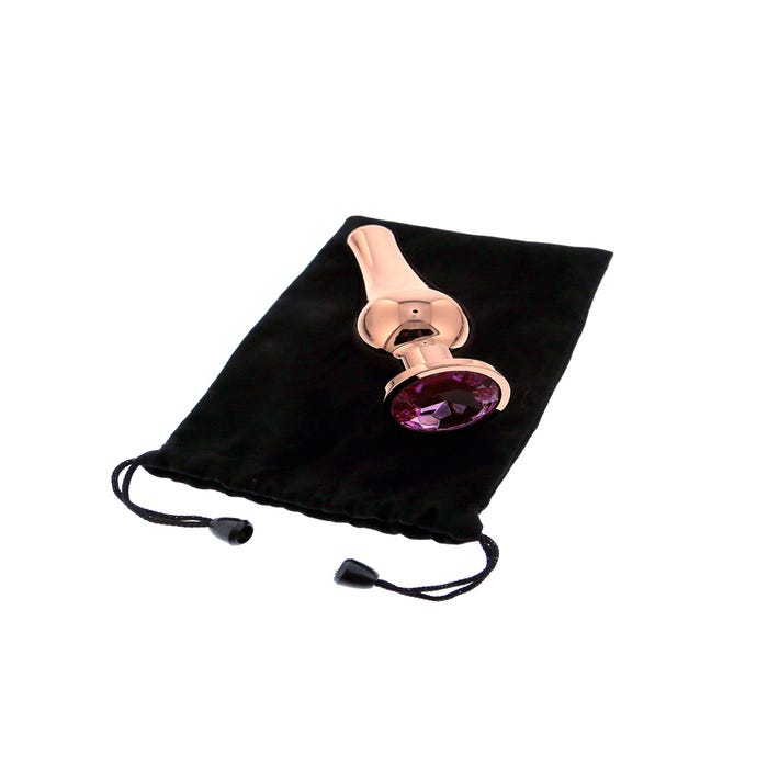 Plug Anal Bijou Rose Gold Pleasure S