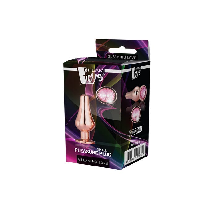 Plug Anal Bijou Rose Gold Pleasure S