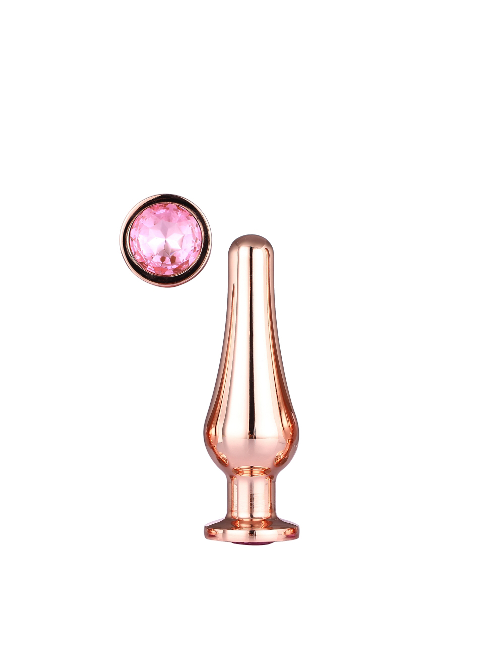 Plug Anal Bijou Rose Gold Pleasure M