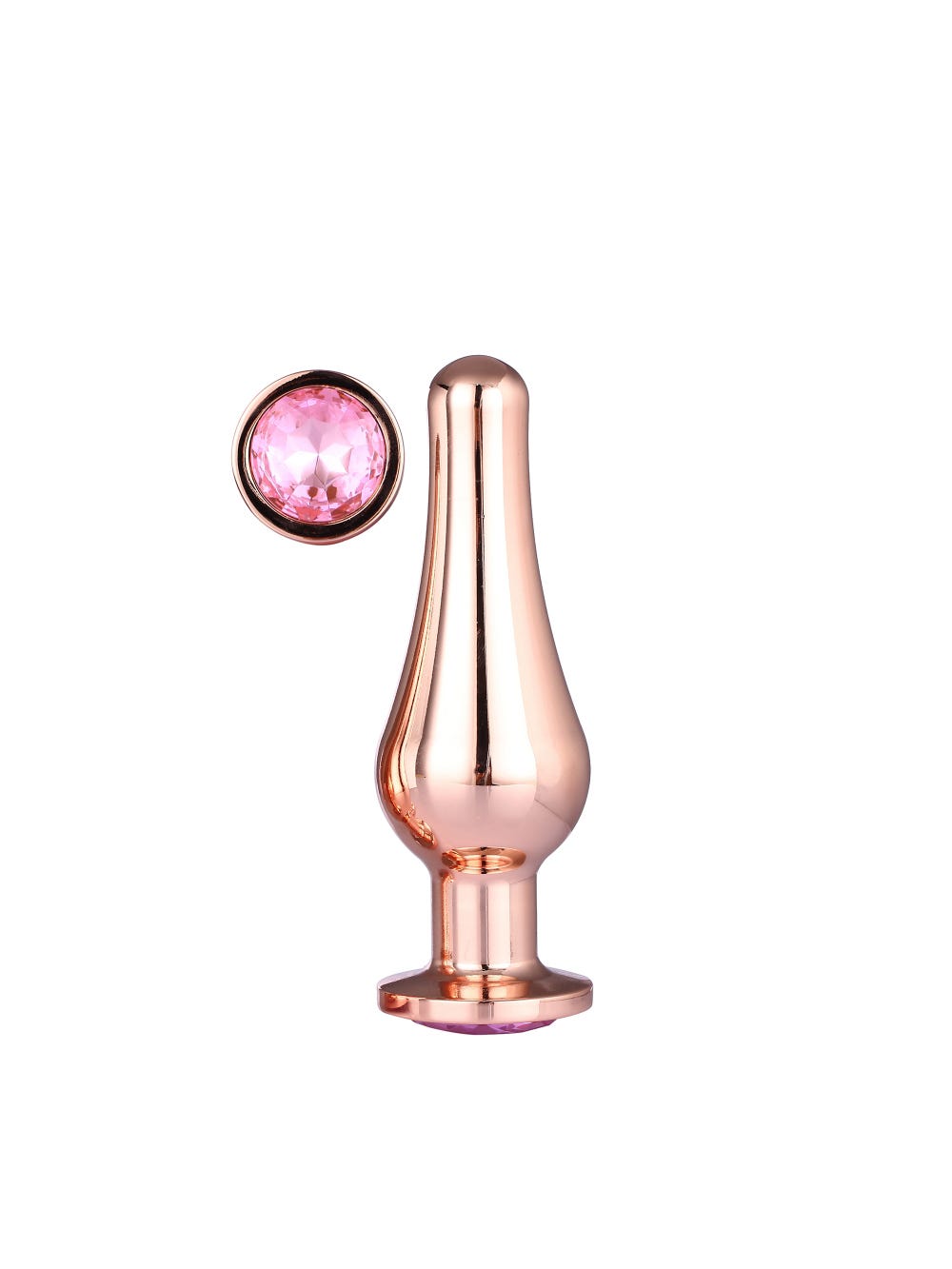 Plug Anal Bijou Rose Gold Pleasure L main product photo