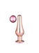 Plug Anal Bijou Rose Gold Pleasure L