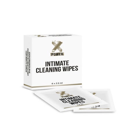 Lingettes Nettoyantes Intimes XPOWER Boite de 6