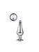 Plug Anal Bijou Silver Pleasure S