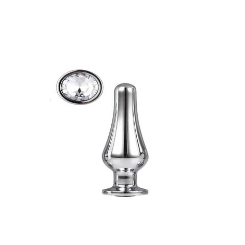 Plug Anal Bijou Silver Pleasure M