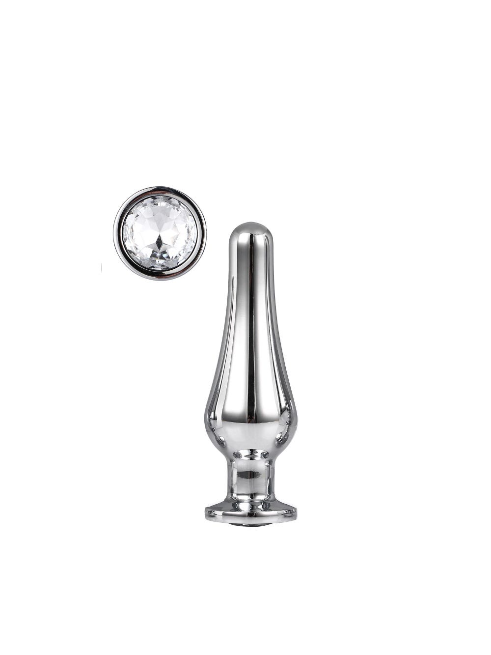 Plug Anal Bijou Silver Pleasure M main product photo