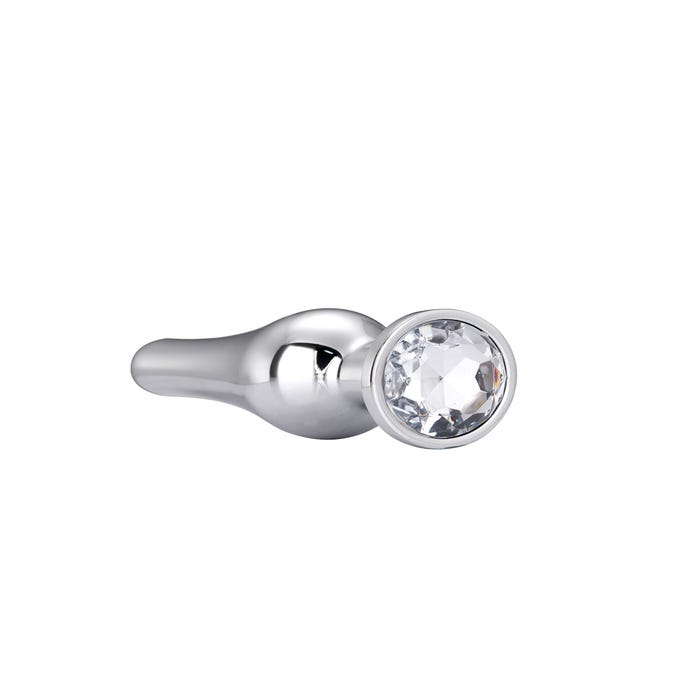 Plug Anal Bijou Silver Pleasure M