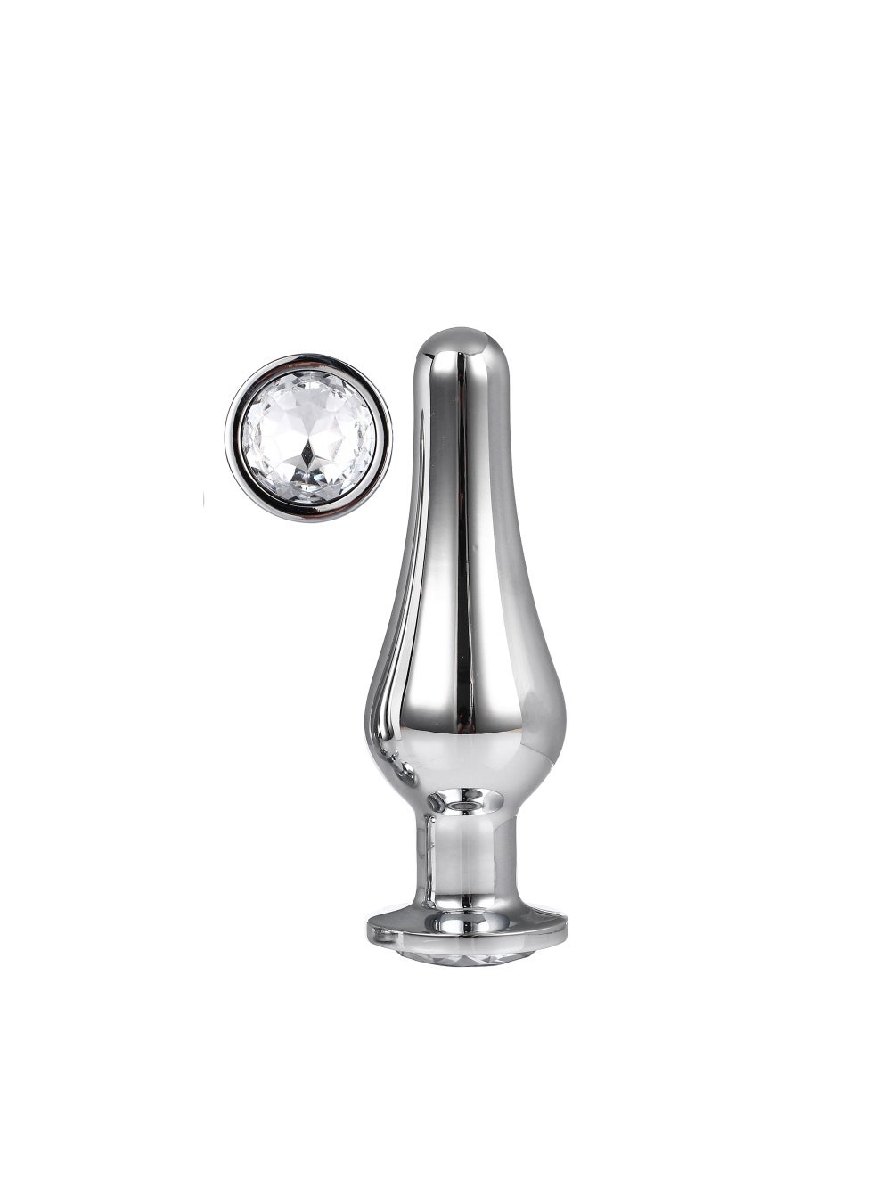 Plug Anal Bijou Silver Pleasure L