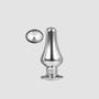 Plug Anal Bijou Silver Pleasure L