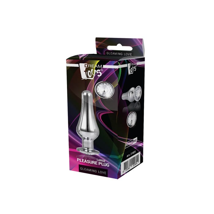 Plug Anal Bijou Silver Pleasure L