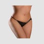 Culotte & Plug Anal Bowtie Bikini Hookup Panties