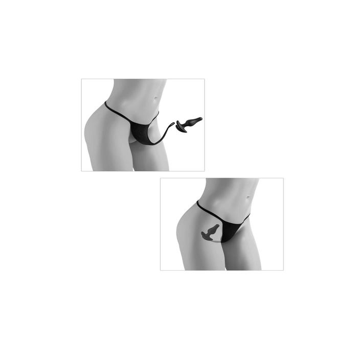 Culotte & Plugs Anal Triple Teaser Hookup Panties