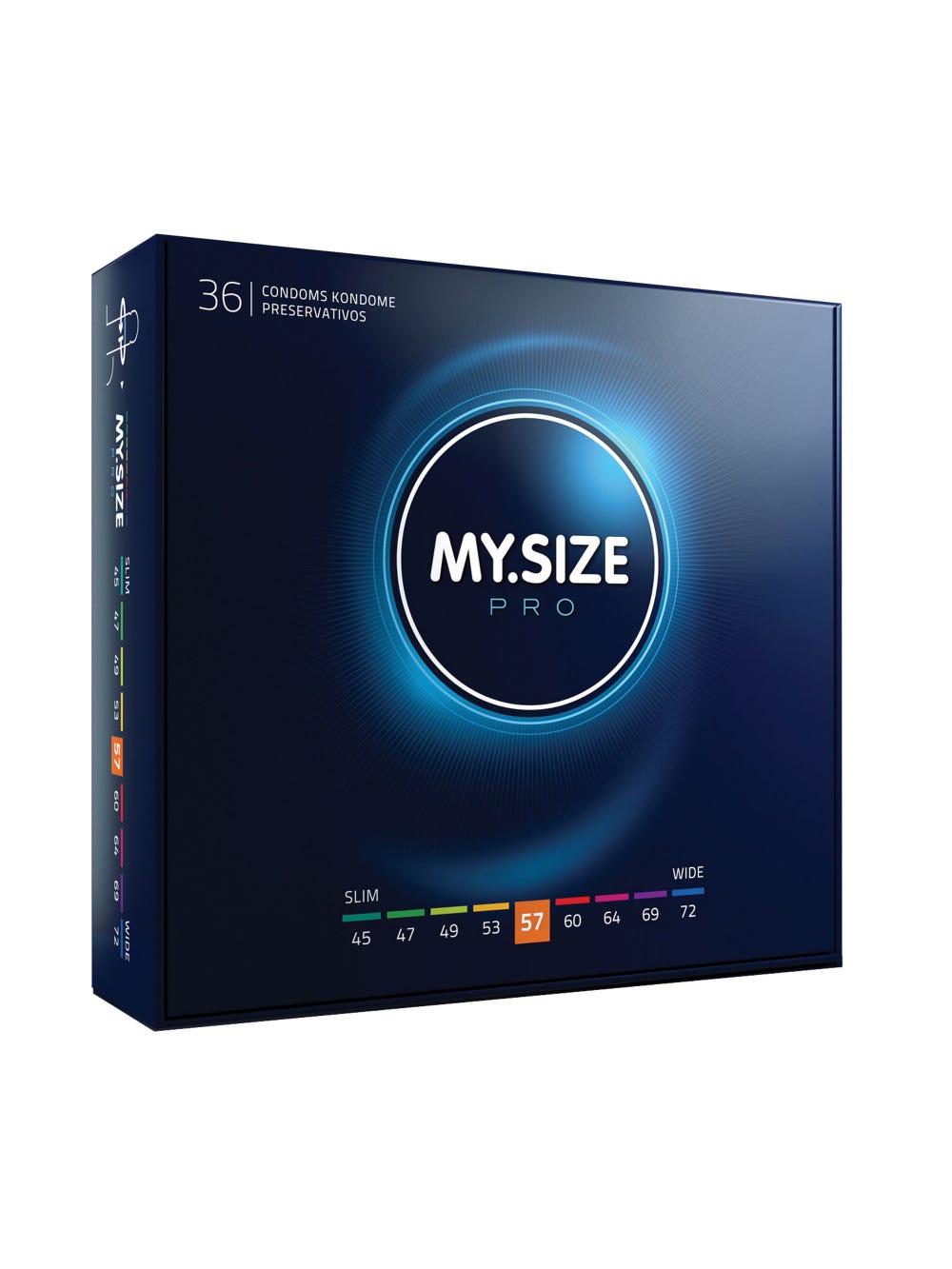 Préservatifs Taille 57 Boîte de 36 main product photo
