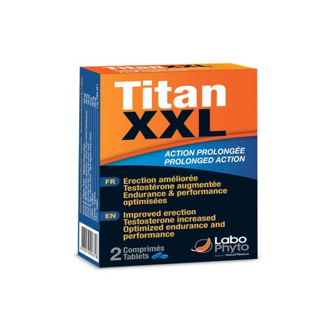 Stimulant Sexuel Titan XXL 2 Comprimés