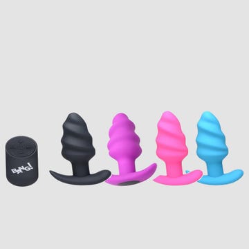 Plug Anal Télécommandé Swirl 21X Silicone BANG!