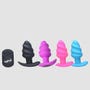 Plug Anal Télécommandé Swirl 21X Silicone BANG!