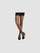 Collant Greta 40 DEN Résille Noir