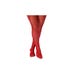 Collant Greta 40 DEN Résille Rouge