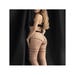 Collant Ouvert Starlight 20 DEN Beige & Noir