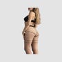Collant Ouvert Starlight 20 DEN Beige & Noir