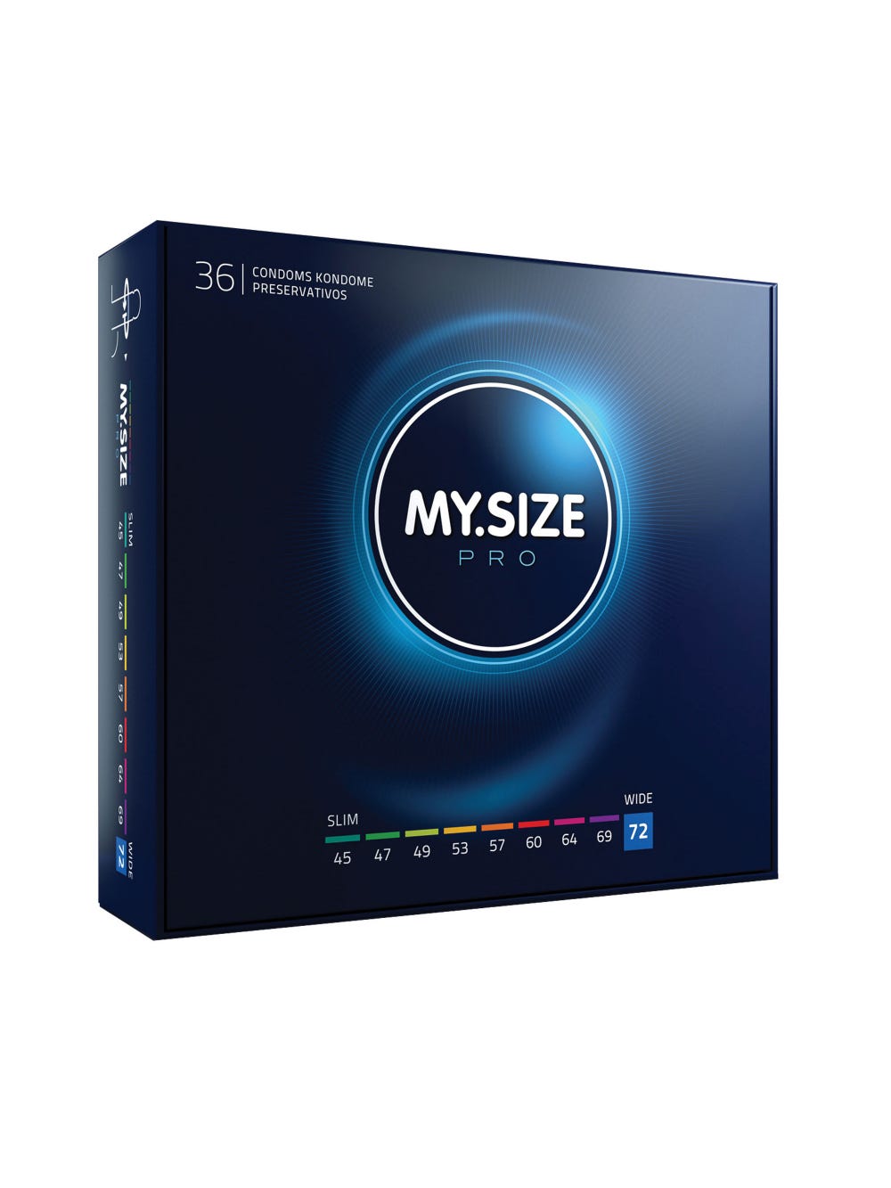 Préservatifs Taille 72 Boîte de 36 main product photo