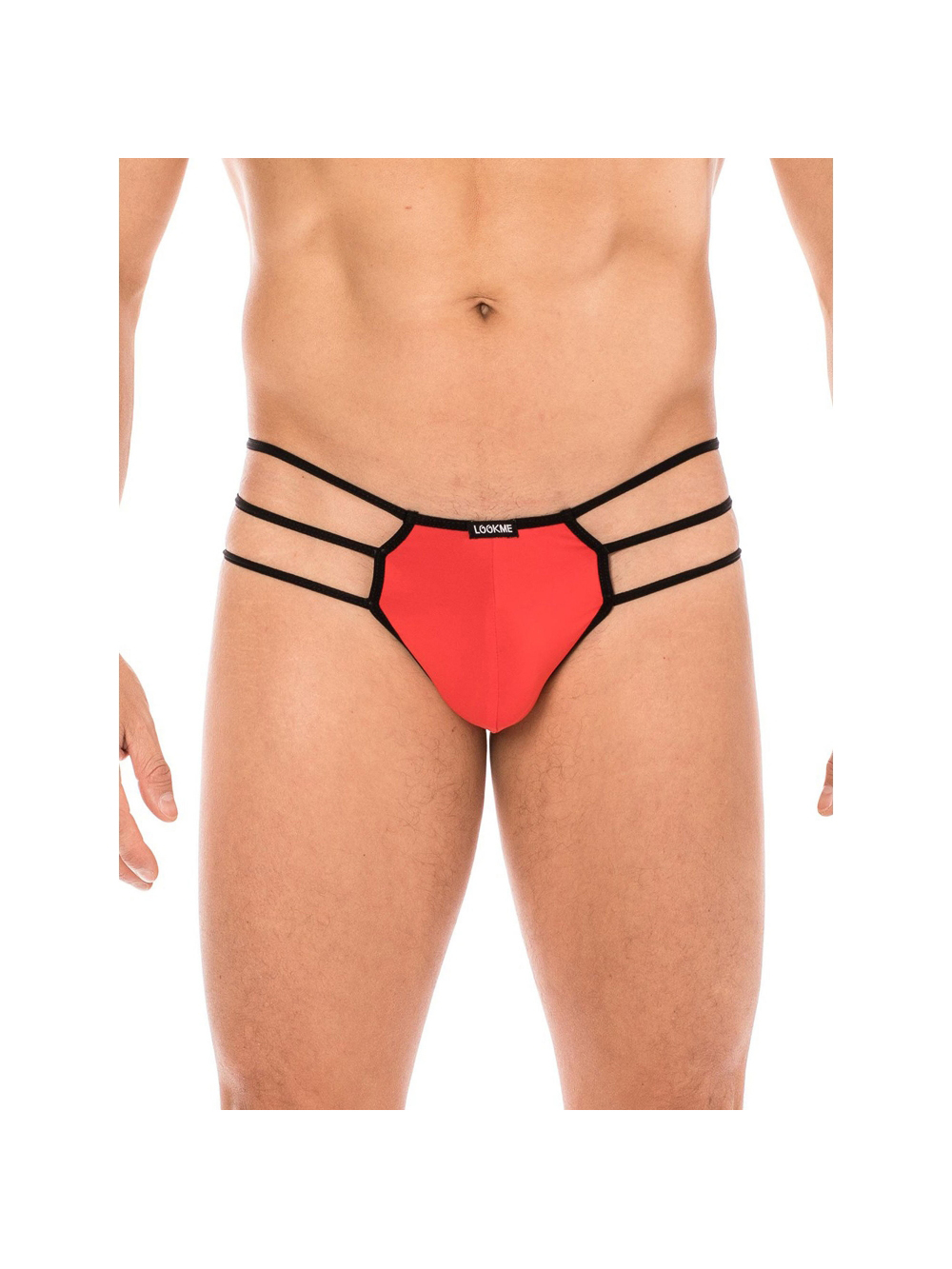 Jockstrap Rope LM2108 Lanières Rouge main product photo