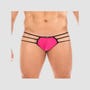 Jockstrap Rope LM2108 Lanières Rose