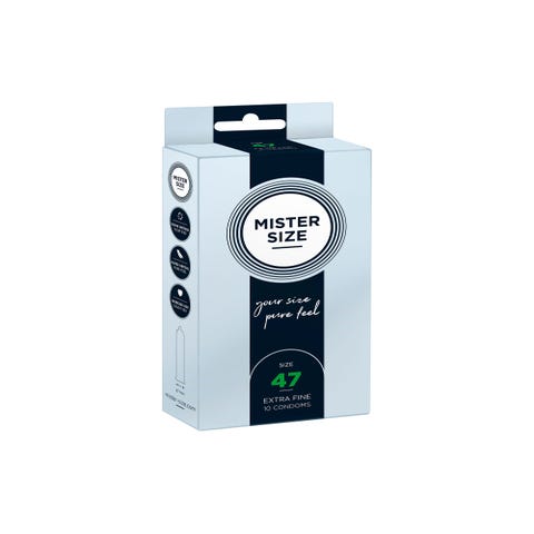 Préservatifs Pure Feel 47 Boîte de 10