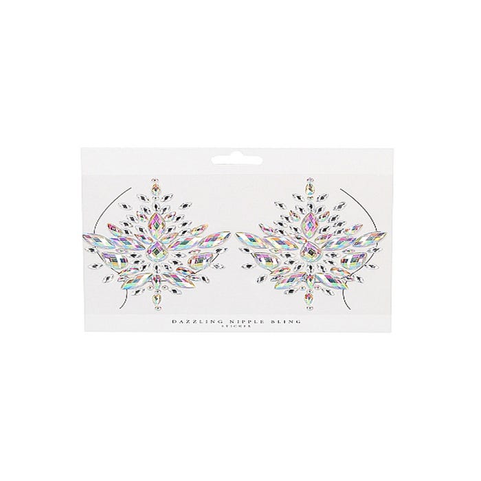 Bijoux de Tétons Adhésifs Bling BLS008 Brillants