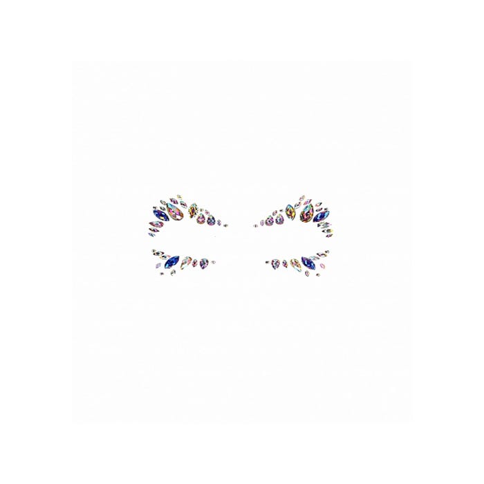 Bijoux Visage Adhésifs Bling BLS012 Multicolores