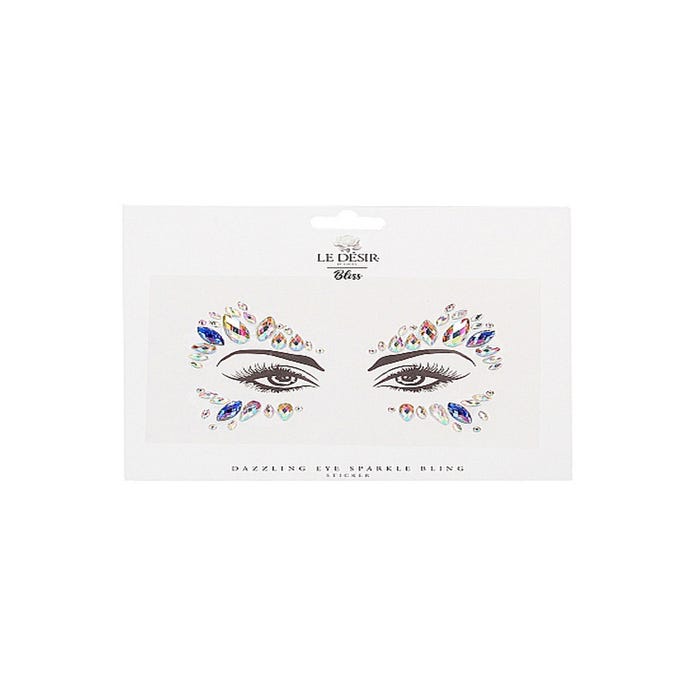 Bijoux Visage Adhésifs Bling BLS012 Multicolores