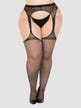 Collant jarretelles voile Eden noir GT