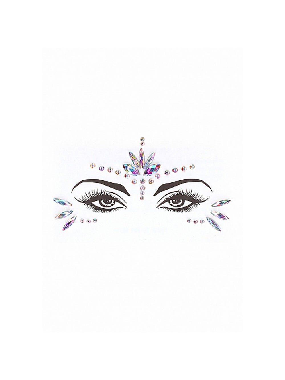 Bijoux Visage Adhésifs Bling BLS010 Brillants main product photo