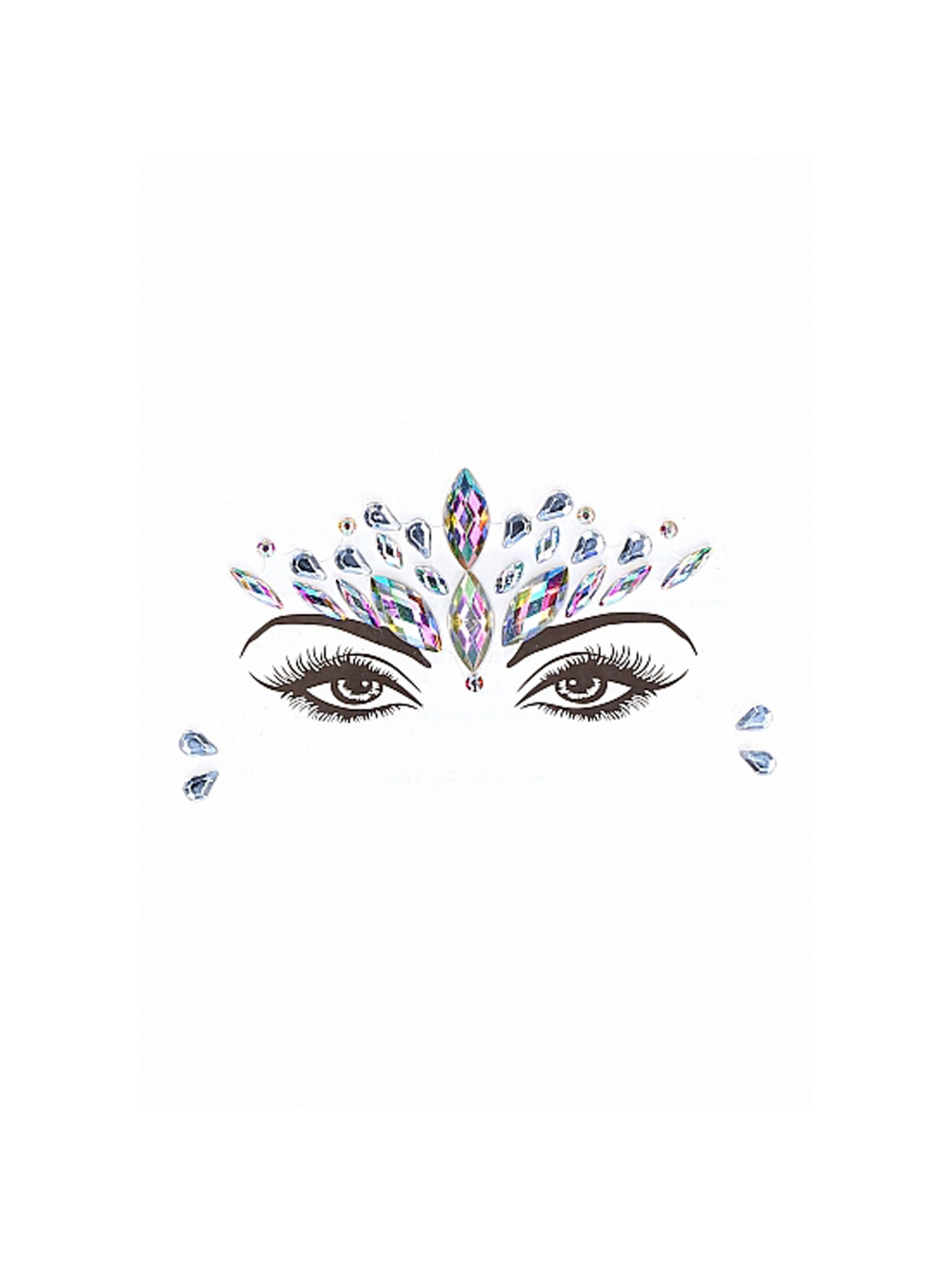 Bijoux Visage Adhésifs Bling BLS009 Brillants main product photo