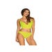 Ensemble 2 Pièces Bustier Neonia Jaune Fluo