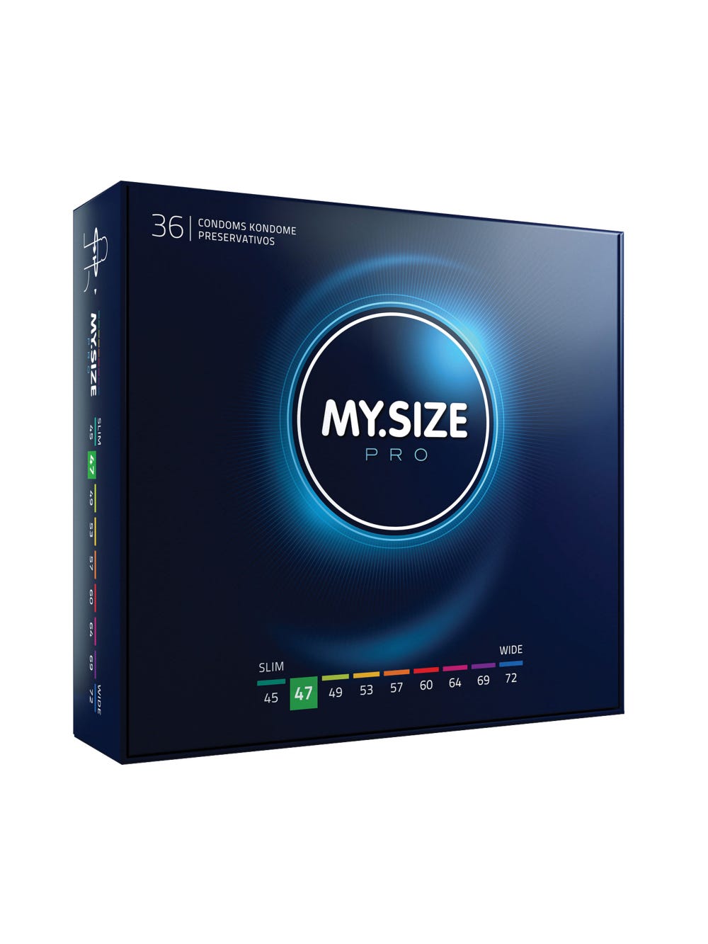 Préservatifs Taille 47 Boîte de 36 main product photo
