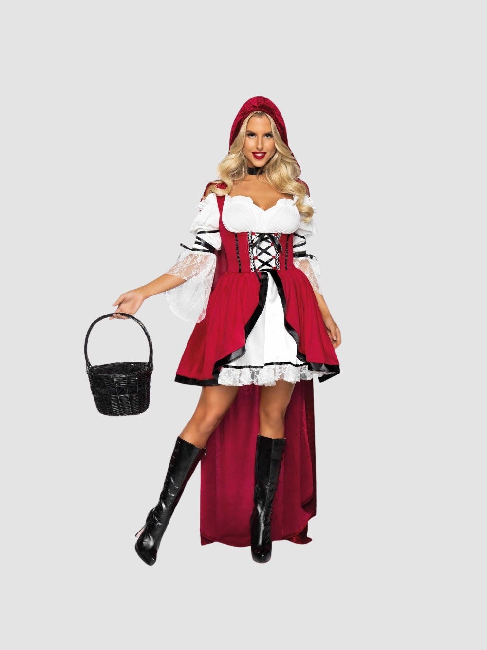 Costume 2 Pièces Petit Chaperon Rouge 86905