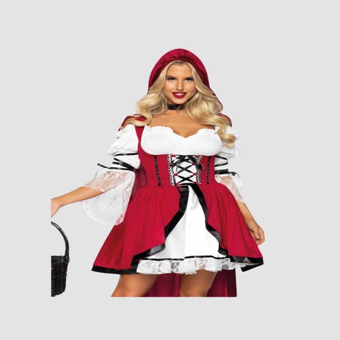 Costume 2 Pièces Petit Chaperon Rouge 86905