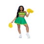 Costume 3 Pièces Cheerleader 87000 Vert & Jaune