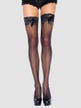 Bas autofixants voile Bunny noir