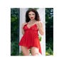Nuisette Babydoll CR4461 Rouge
