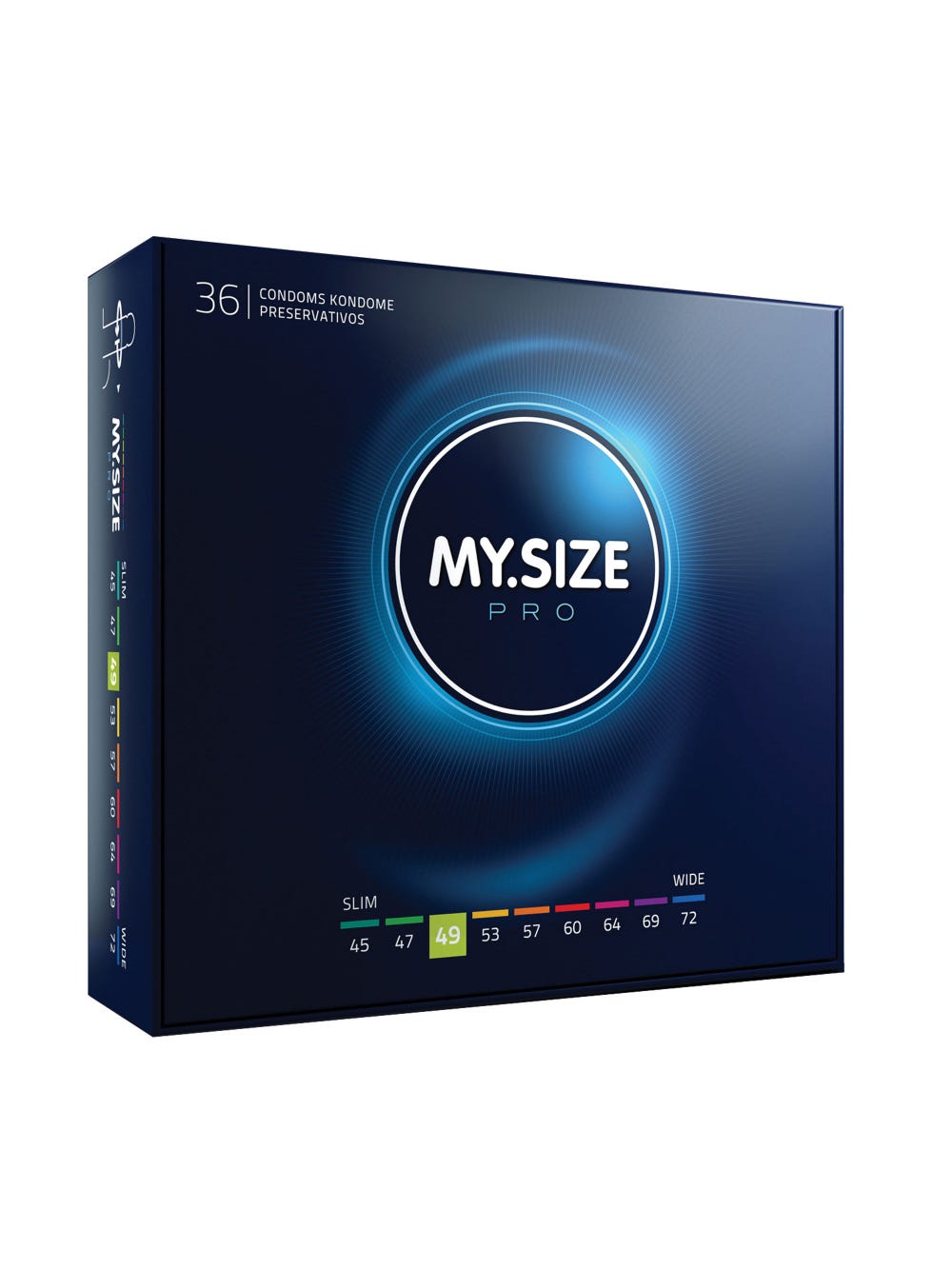 Préservatifs Taille 49 Boîte de 36 main product photo